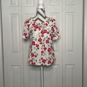 ❗️Closet Clear Out❗️Ana & Rose Petite Floral Shirt